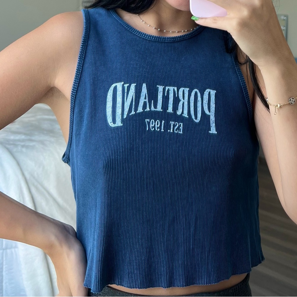 Garage Portland Crop Top